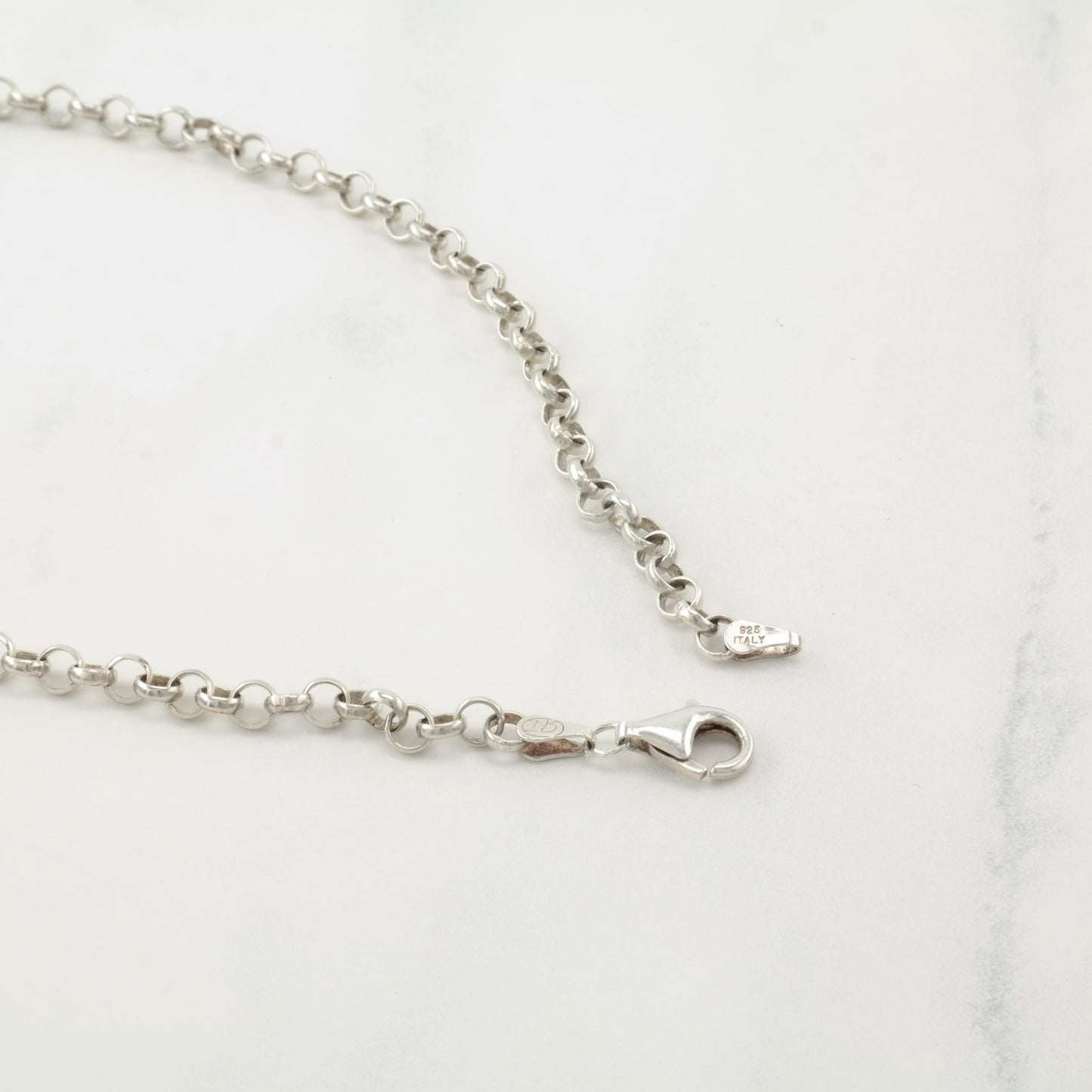 Floral, Cardinal Sterling Silver Necklace N2413