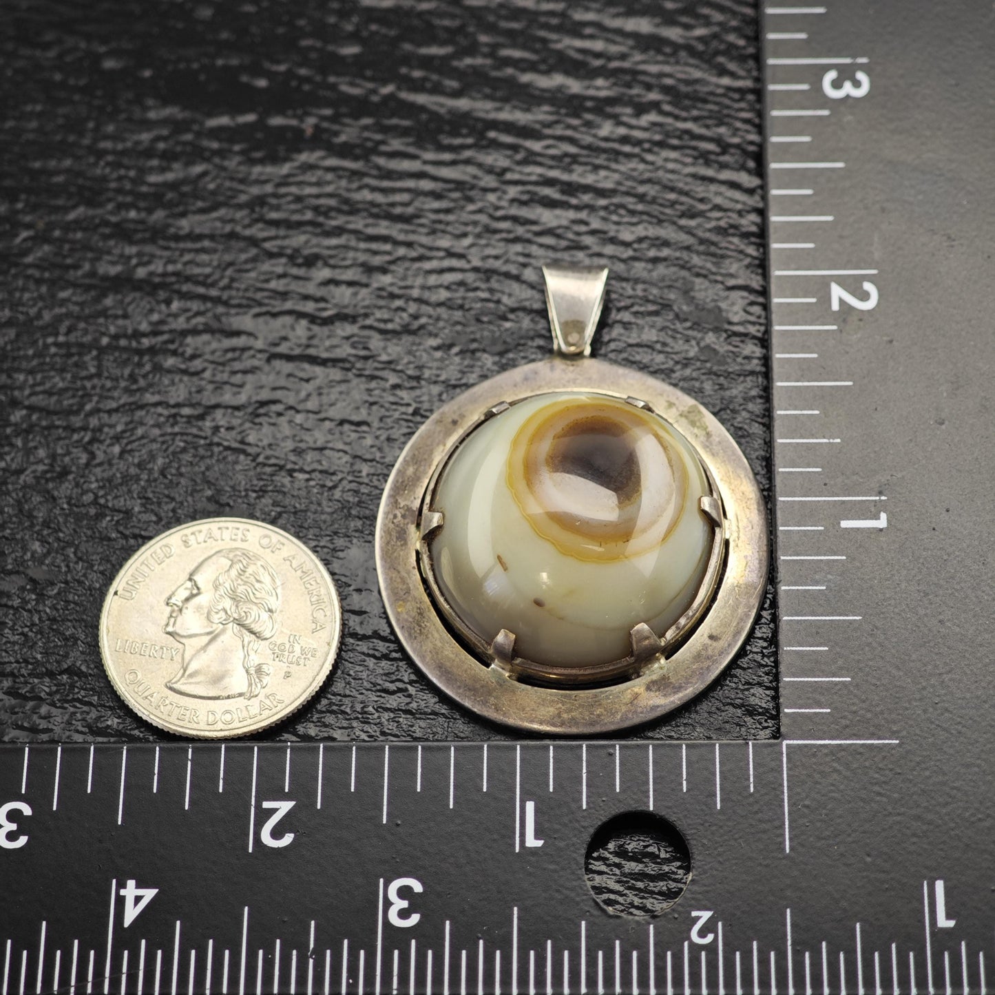 Whatchu Looking At Sterling Silver Pendant P3054