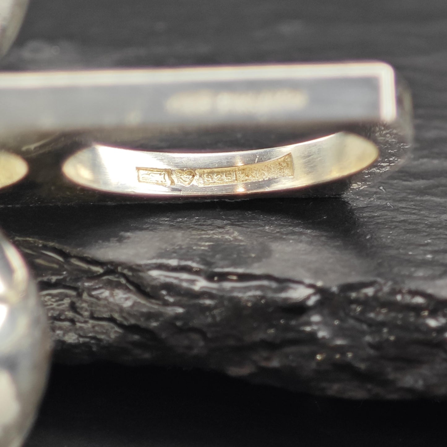 Finnish Designer Sterling Silver Ring Sz 6 3/4 R6569