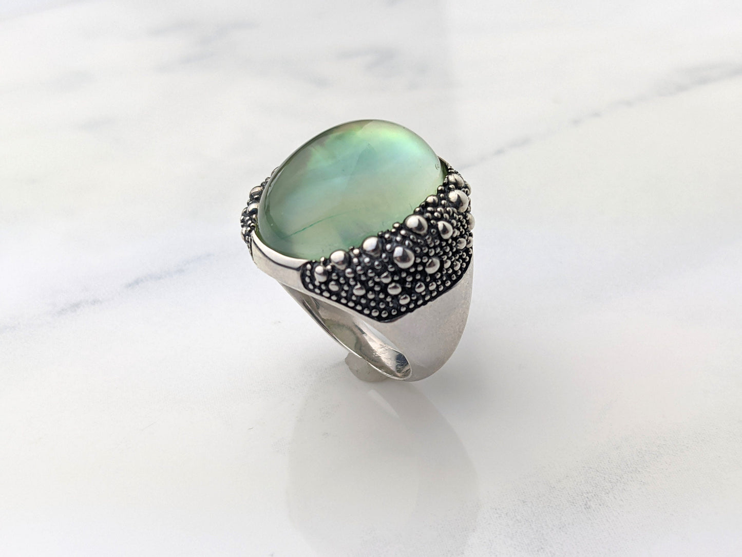 Michael Dawkins Starry Night Sterling Silver Ring