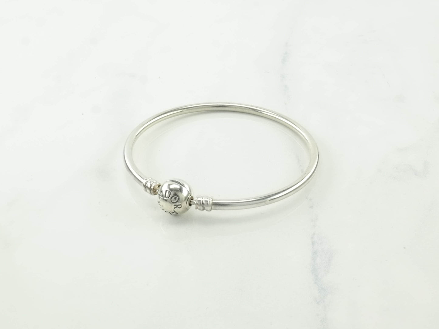 Choice: Vintage Pandora Sterling Silver Bangle Bracelet