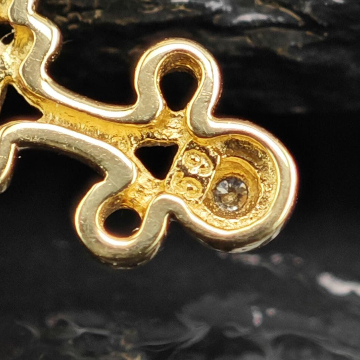 Natural Ruby Diamonds 14K Gold Cross Pendant P3103