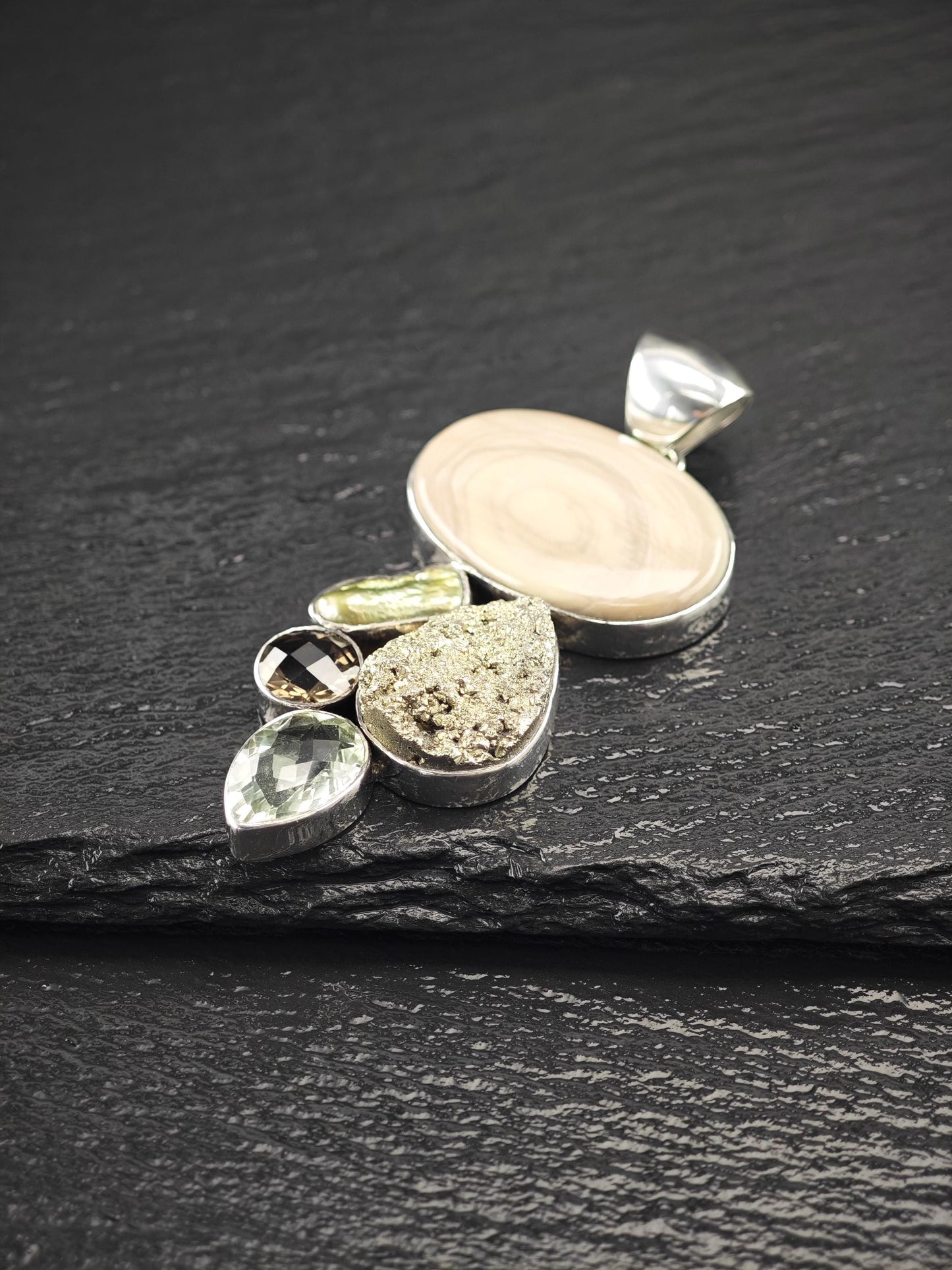 Gemstone Pendant Sterling Silver P2709