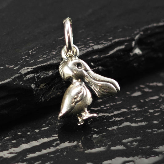 Vintage James Avery Sterling Silver Pelican Bird Charm P3172