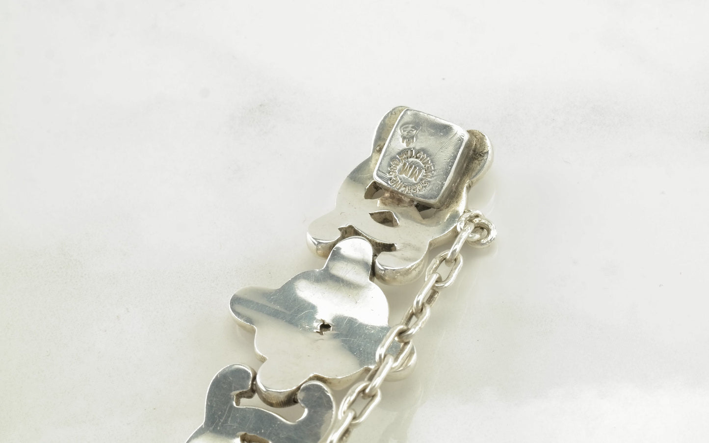 Taxco Sterling Silver Modernist Bracelet