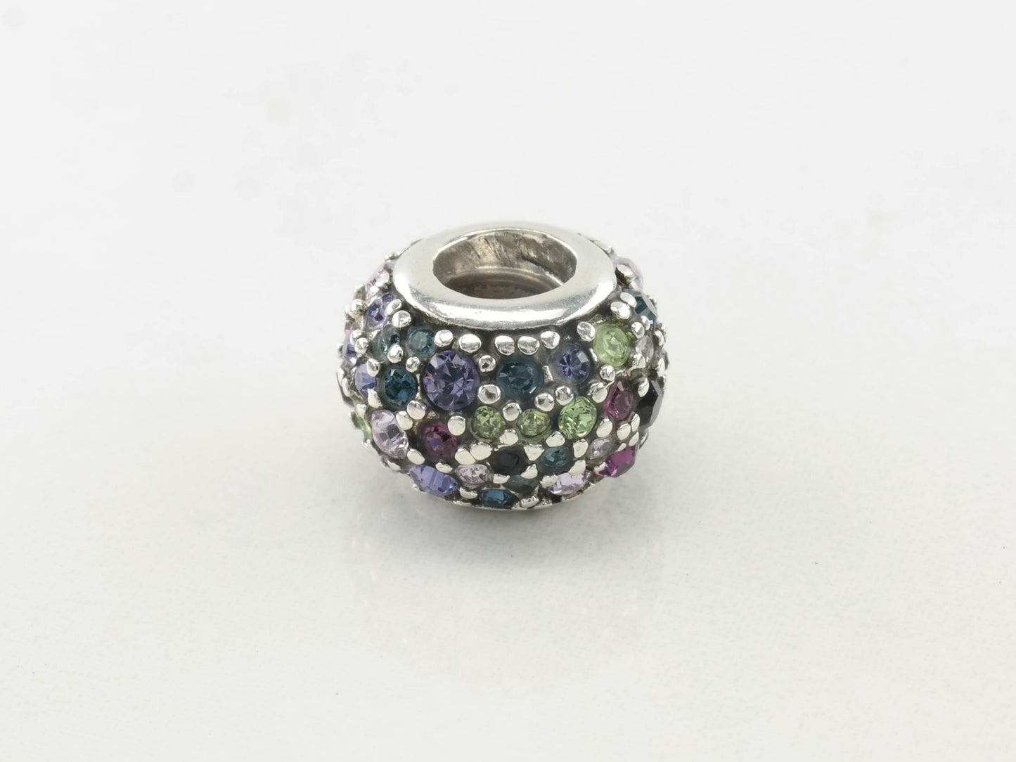 Vintage Chamilia Gemstone Charm Sterling Silver