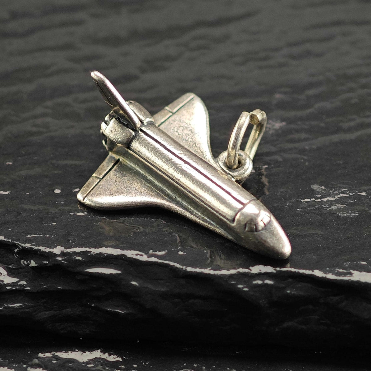 Vintage Retired James Avery Sterling Silver Airplane Charm P3166