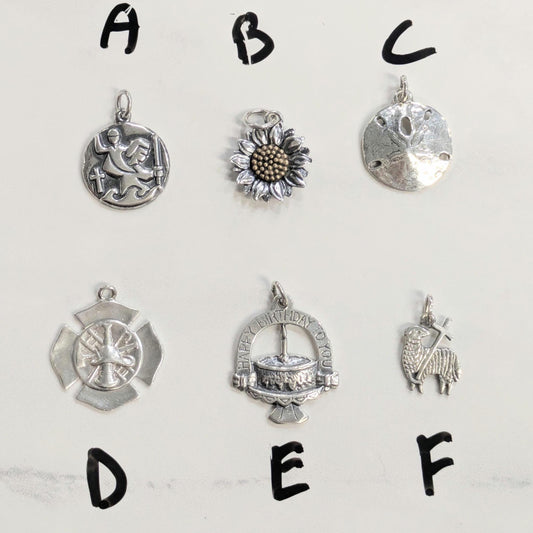 Choice James Avery Charms Sterling Silver Vintage 2