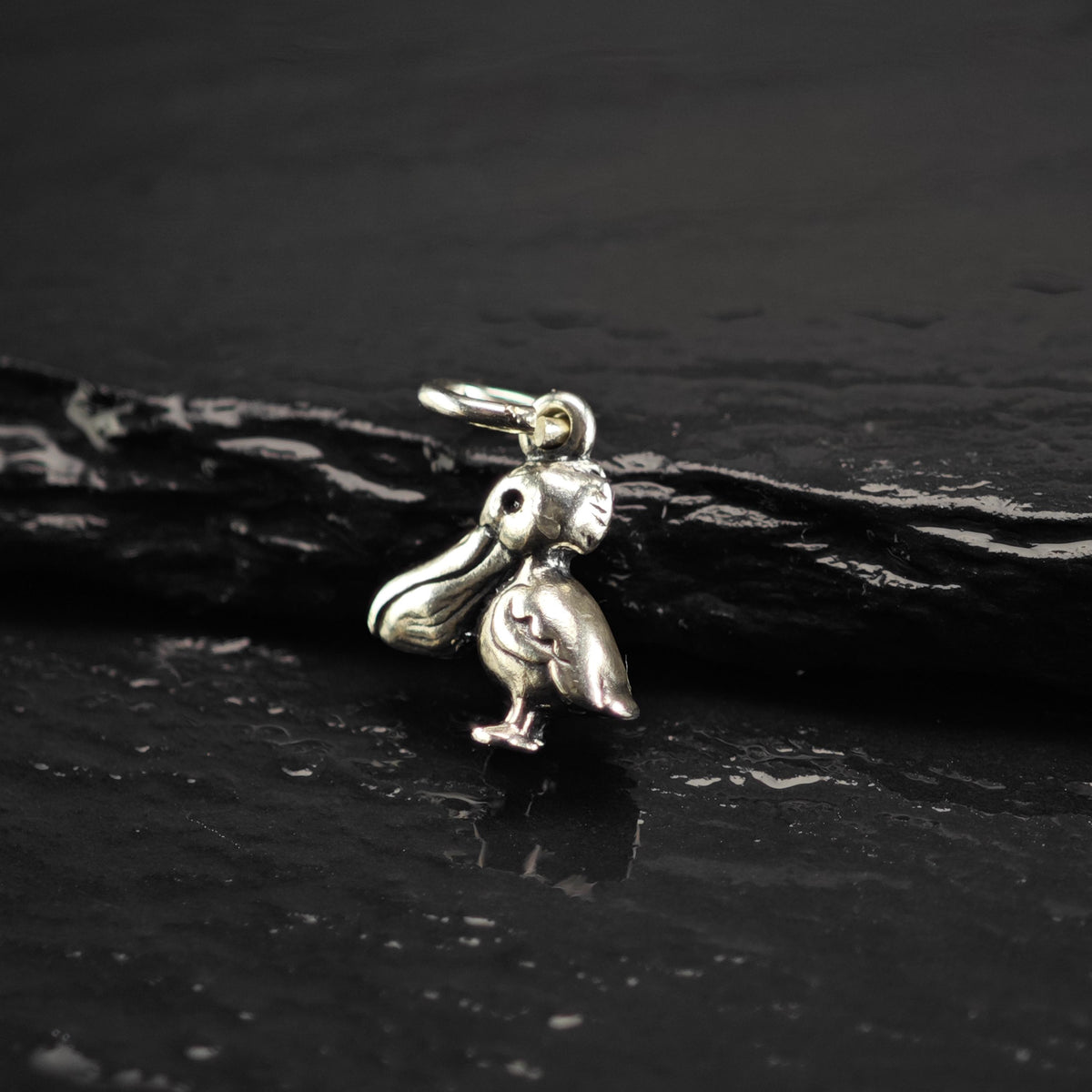 Vintage James Avery Sterling Silver Pelican Bird Charm P3172
