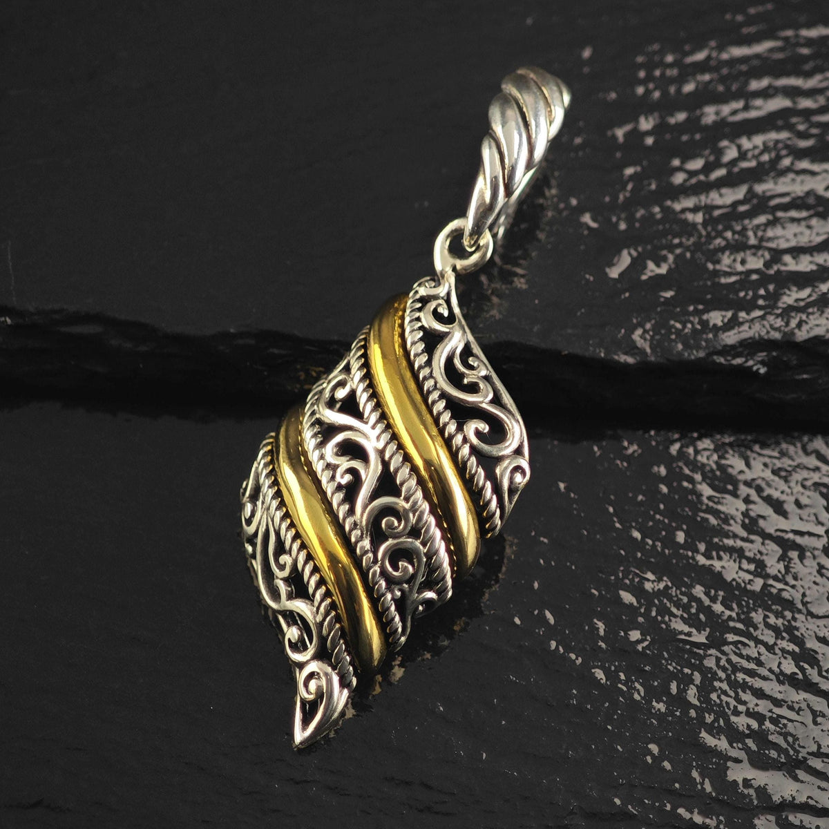 Relios Brass, Carolyn Pollack Sterling Silver Pendant P3156