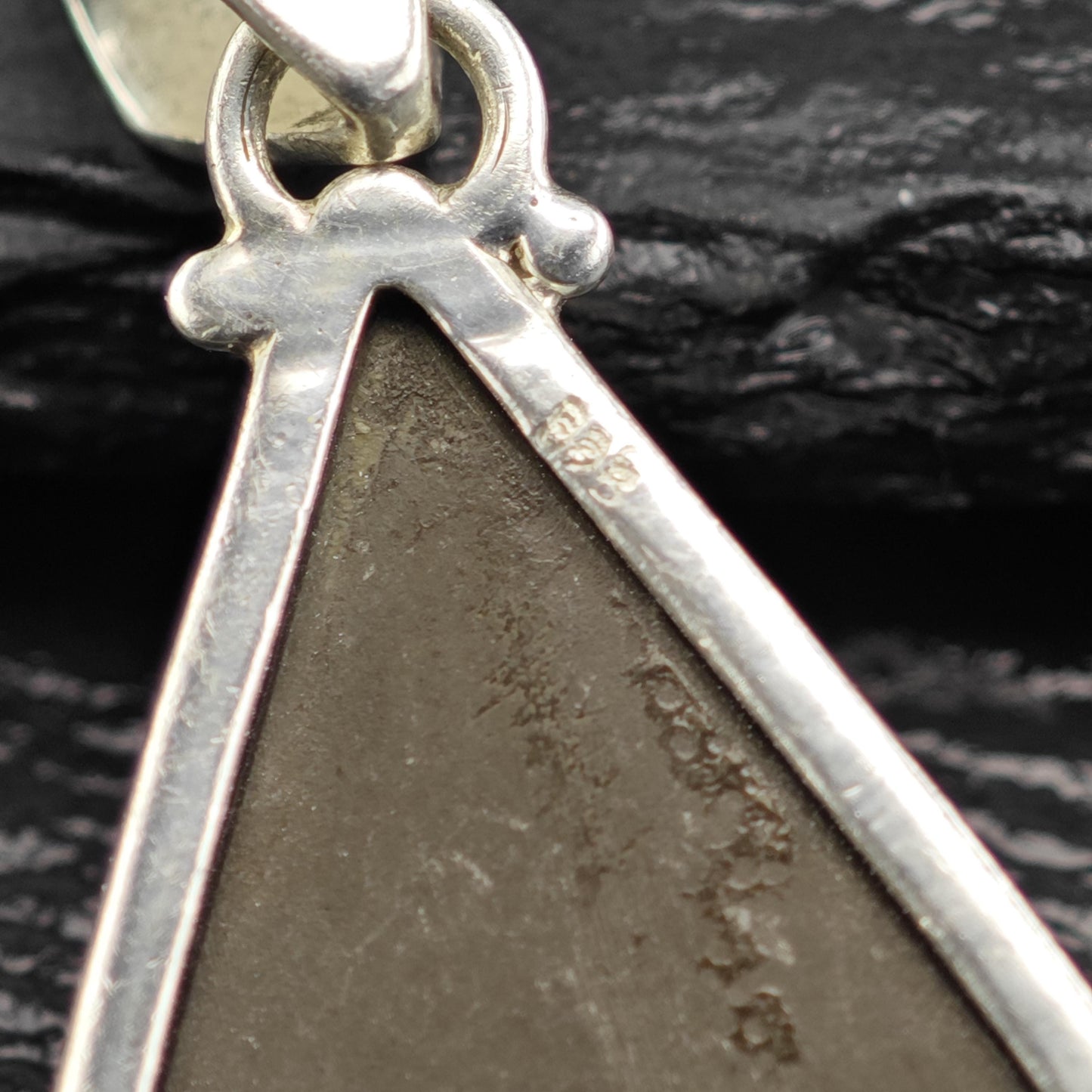 Ammolite Pendant Sterling Silver P3036