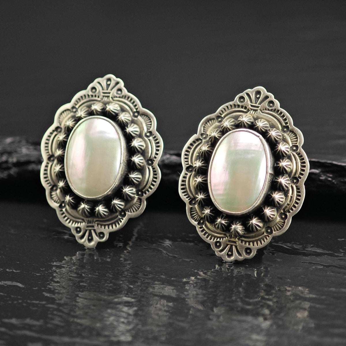 Cultured Pearl Sterling Silver Clip On Earrings ER3201