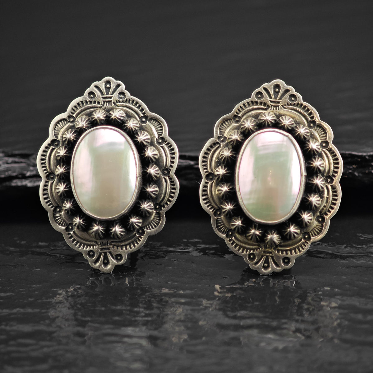 Cultured Pearl Sterling Silver Clip On Earrings ER3201