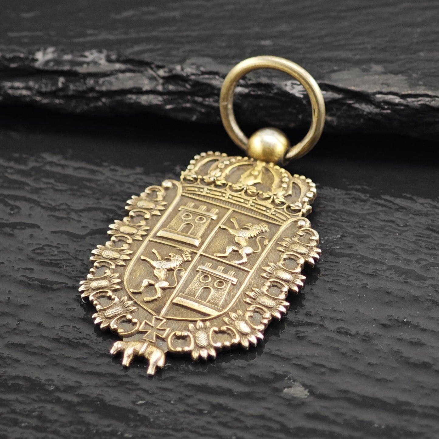 Antique Greenleaf & Crosby Co. Sterling Silver Fob P3066