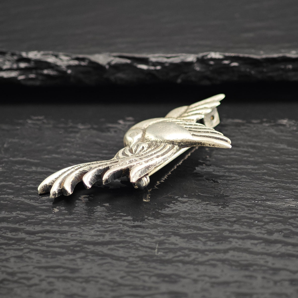 Pre Eagle Taxco Sterling Silver Brooch B2257