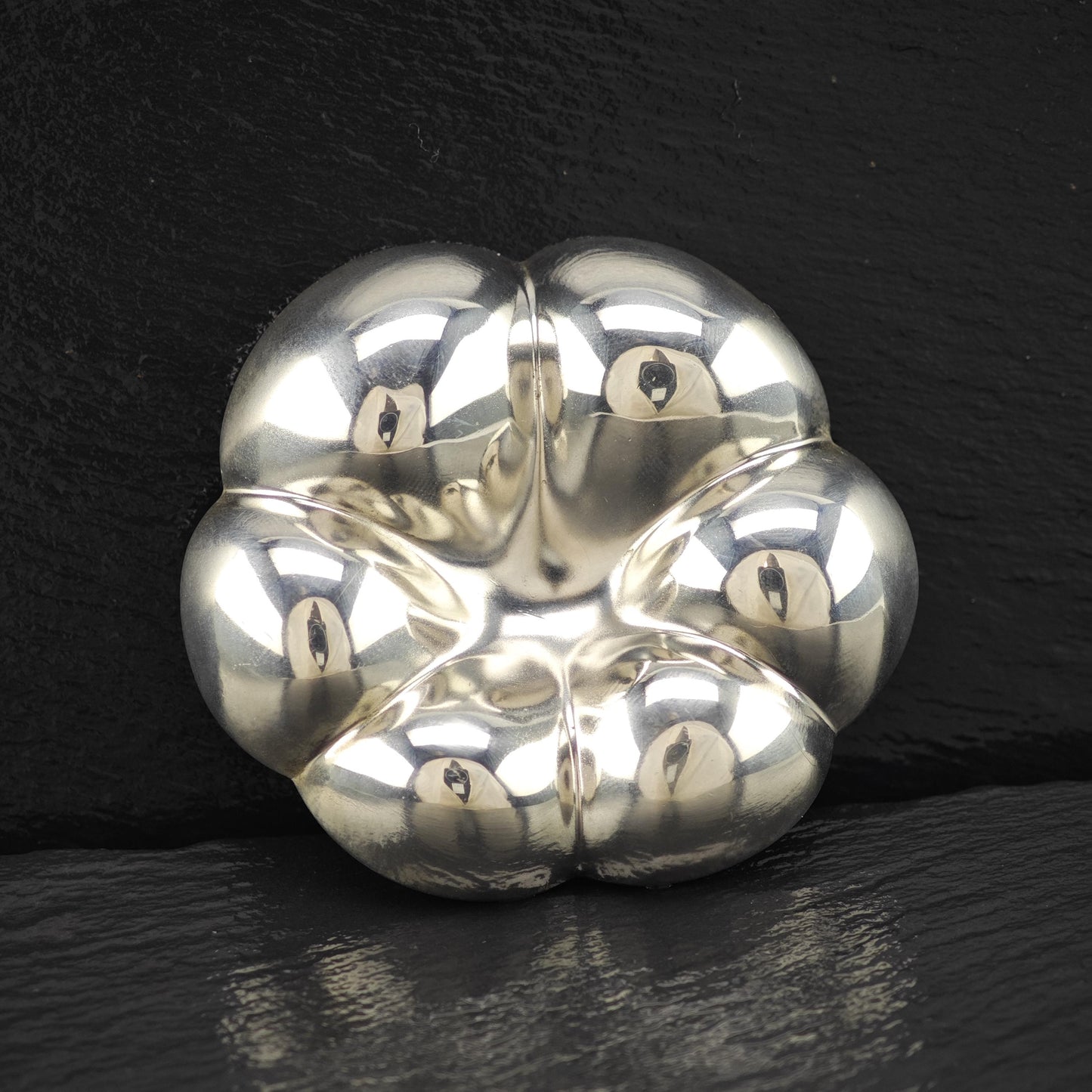 Vintage Jondell Sterling Silver Brooch Large, Flower