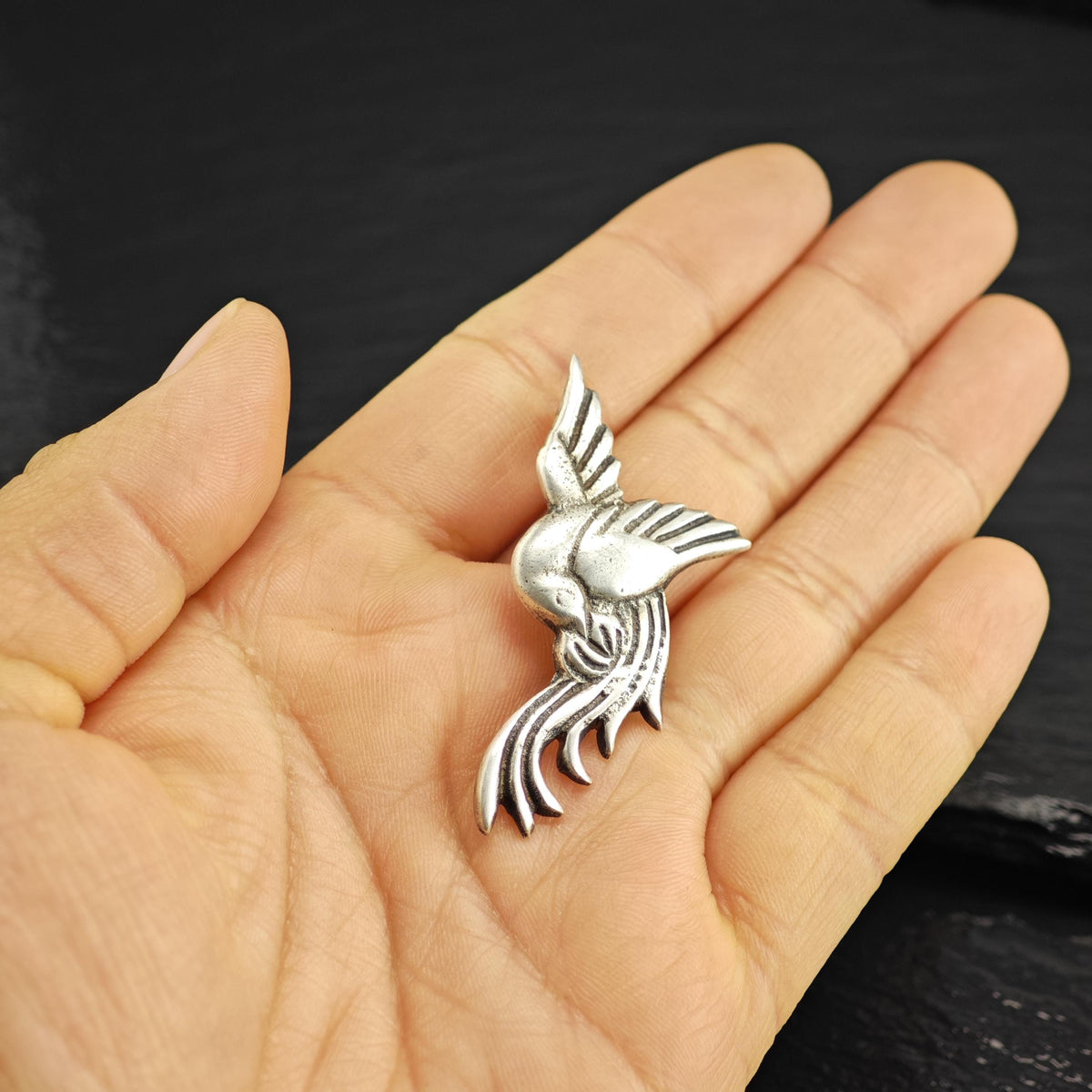Pre Eagle Taxco Sterling Silver Brooch B2257