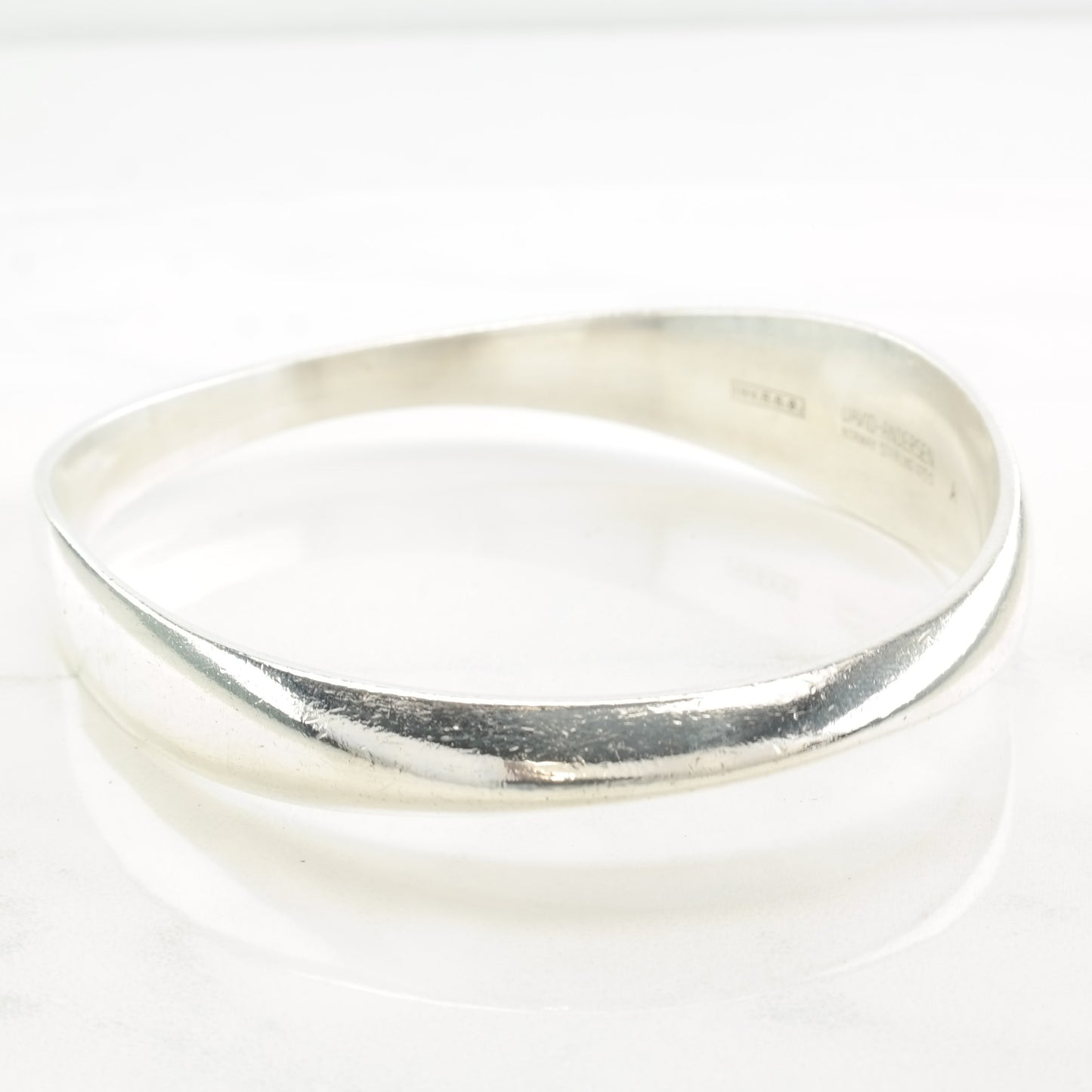 Early David Adersen Sterling Silver Bangle Bracelet