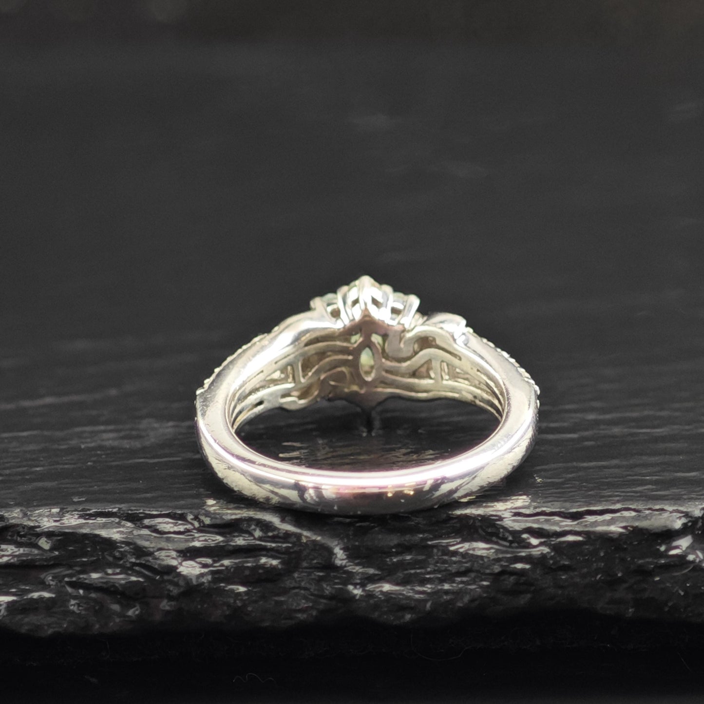 Tanzanite Sterling Silver Ring Sz 7