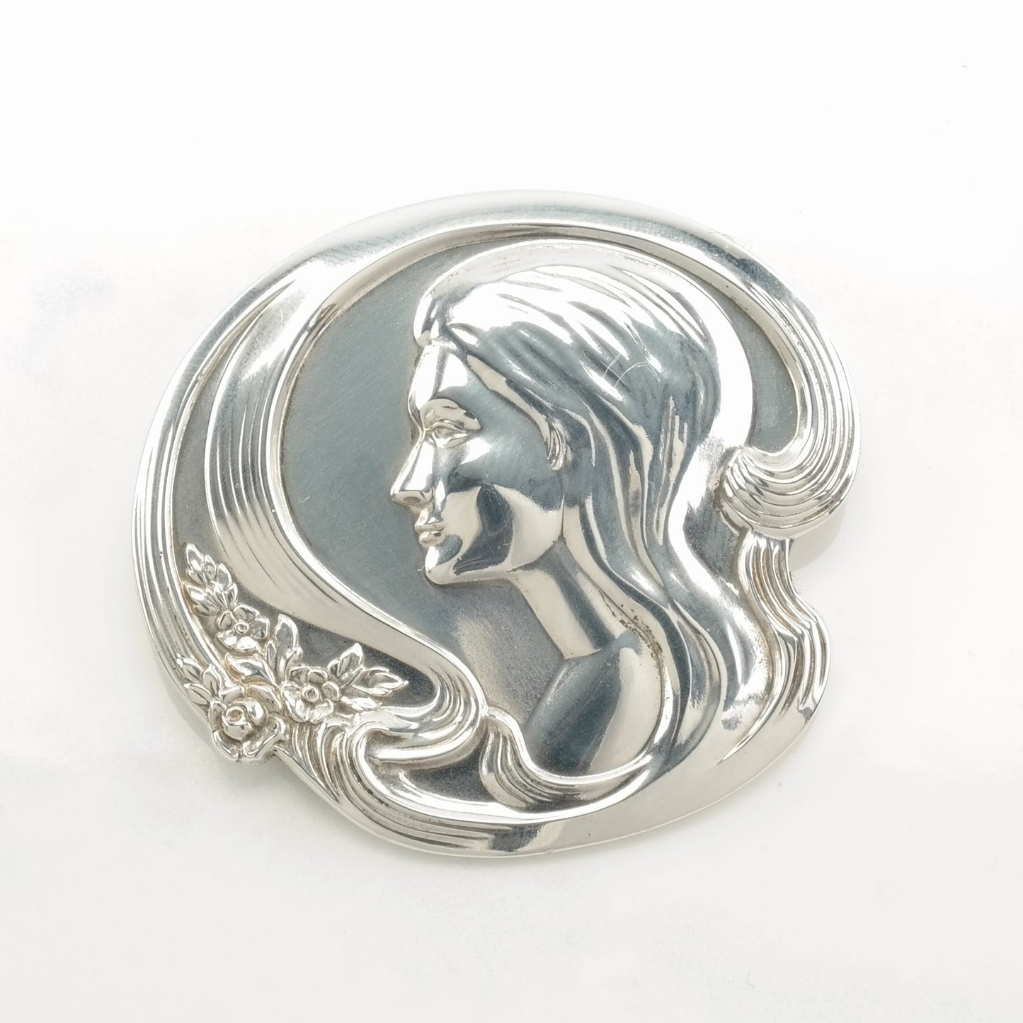 Lunt Sterling Silver Brooch Pendant Mother's Day