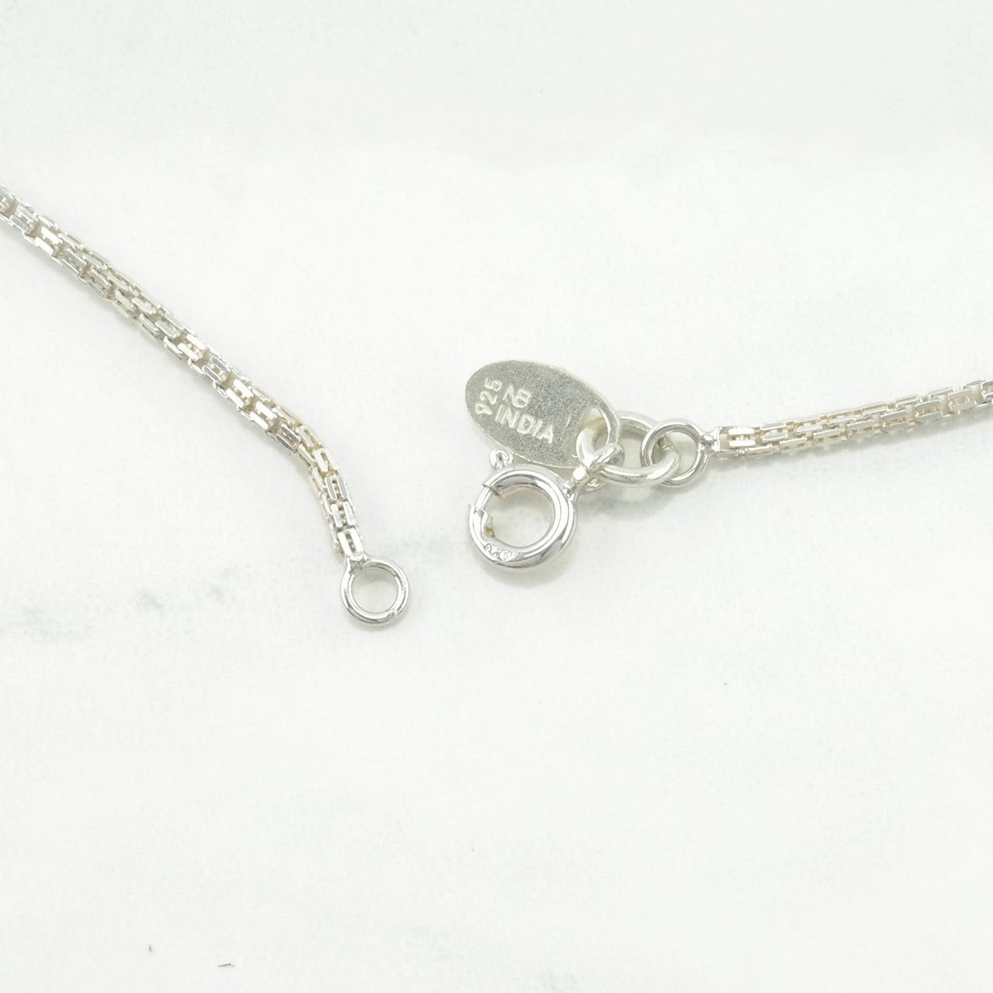 Nicky Butler Sterling Silver Box Chain 1.5mm Box Chain Necklace