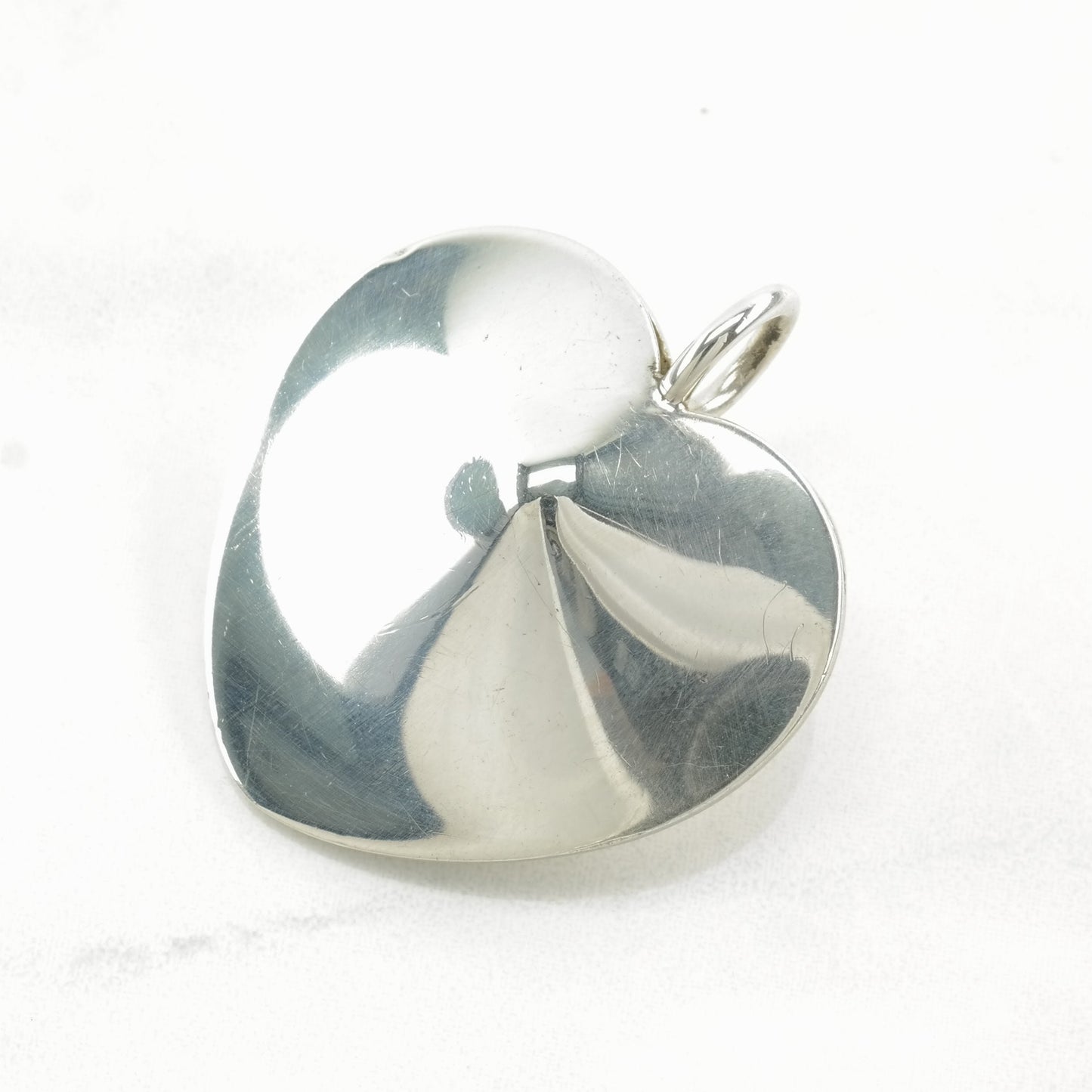 Choice of Vintage Heart Sterling Silver Pendant