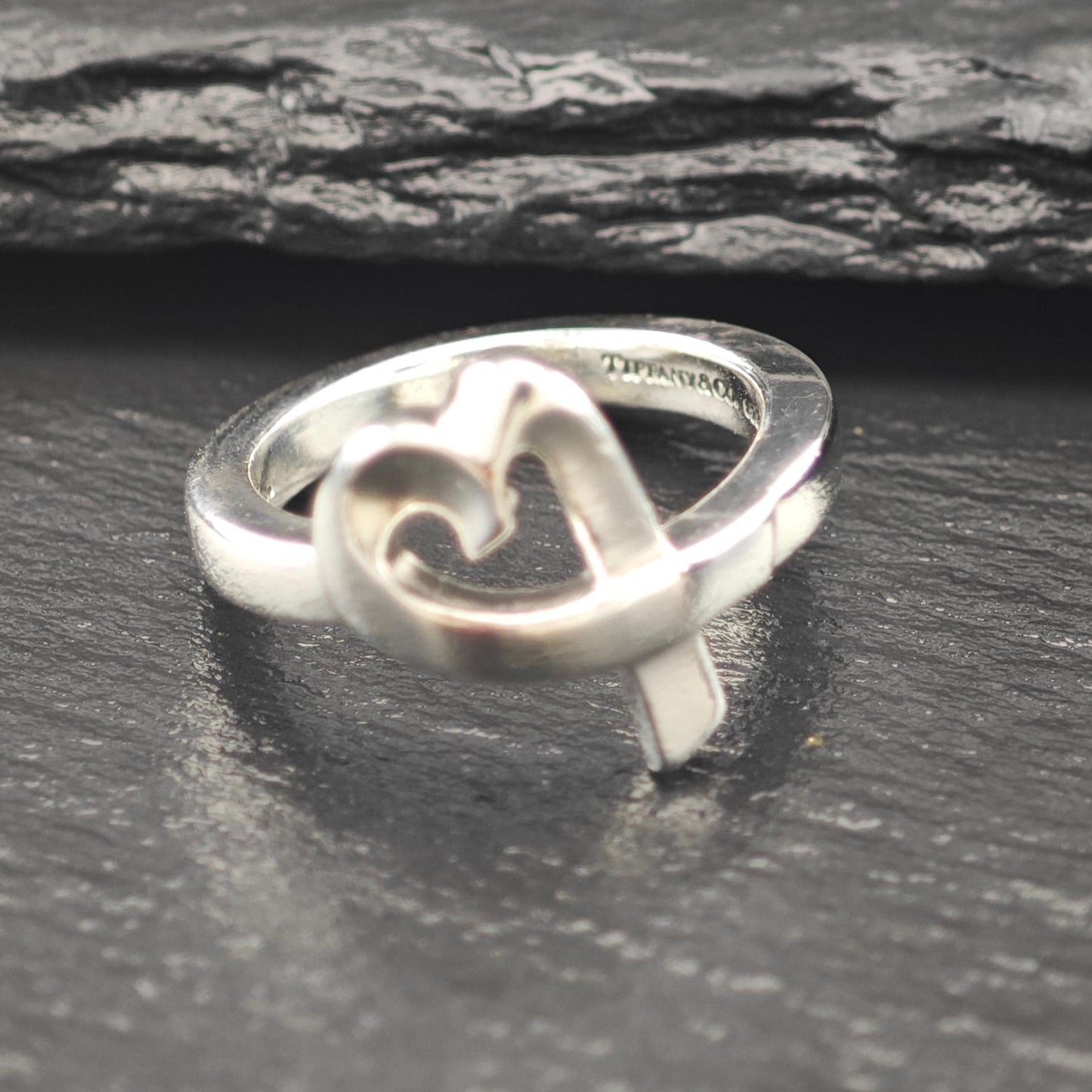 Tiffany Paloma Picasso Heart Ring Sterling Silver