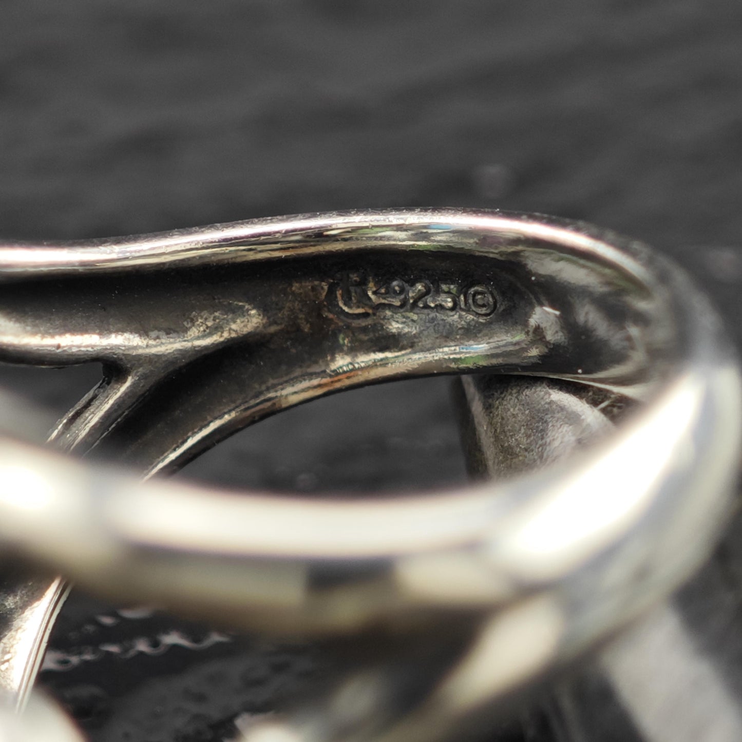 Carolyn Pollack Floral Ring Sterling Silver Size 7