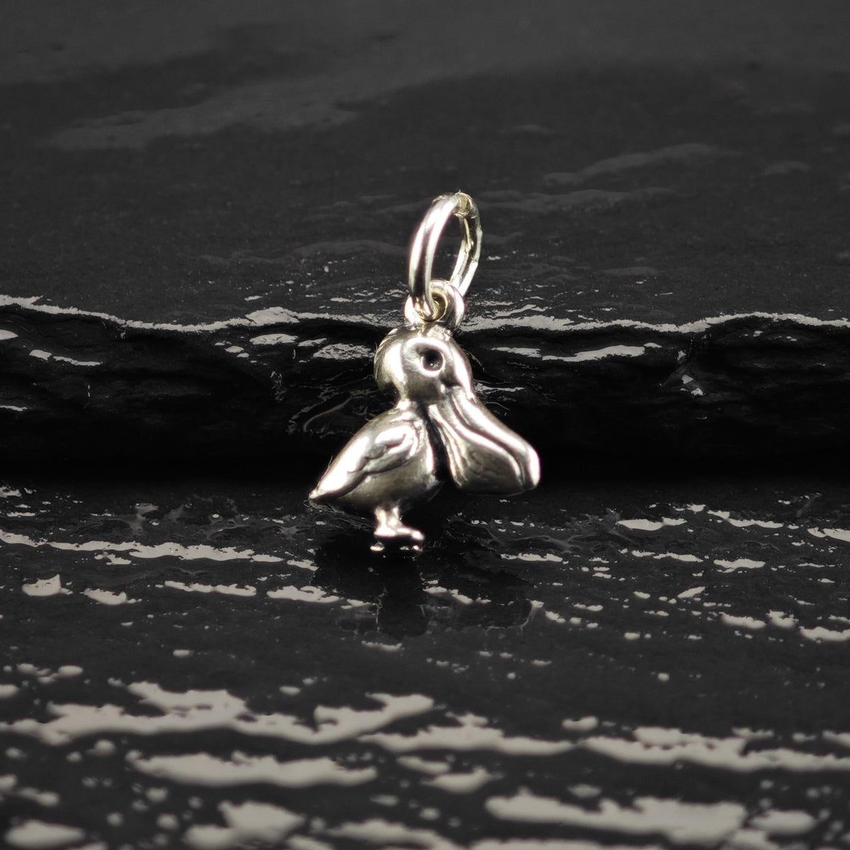 Vintage James Avery Sterling Silver Pelican Bird Charm P3172
