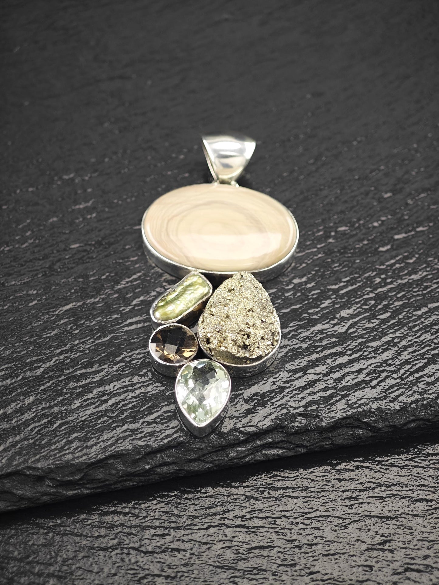Gemstone Pendant Sterling Silver P2709