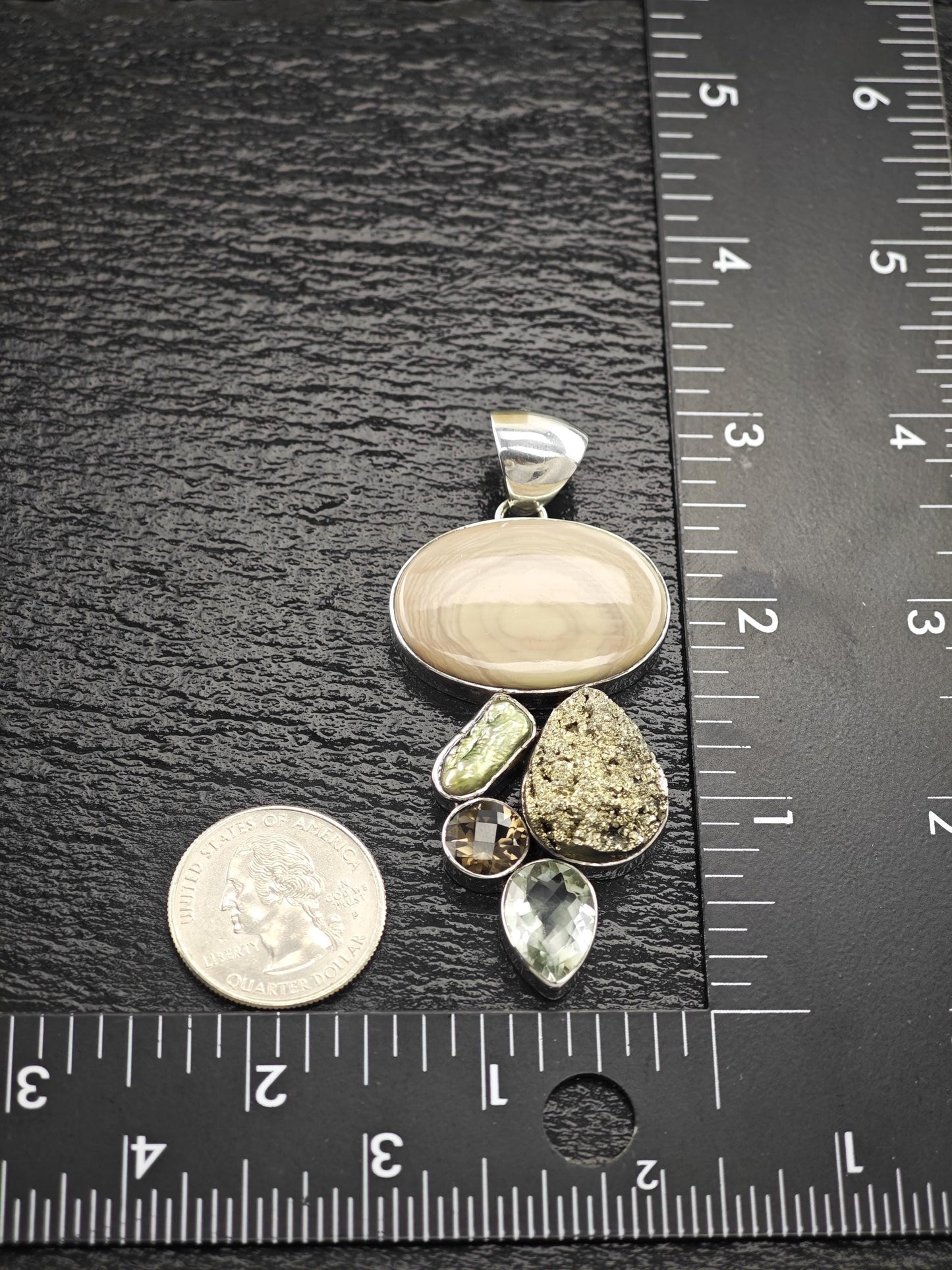 Gemstone Pendant Sterling Silver P2709