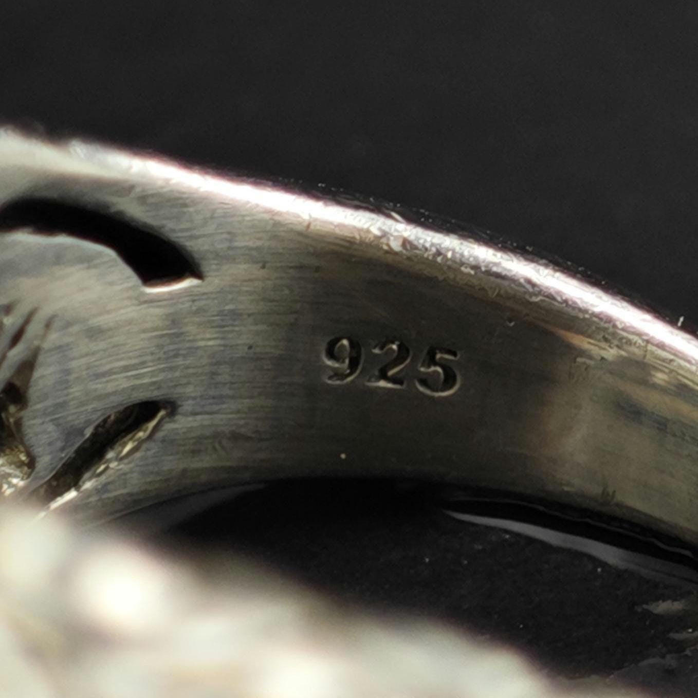 Vintage Jai Wrap Design Sterling Silver Ring Sz 5 R6551