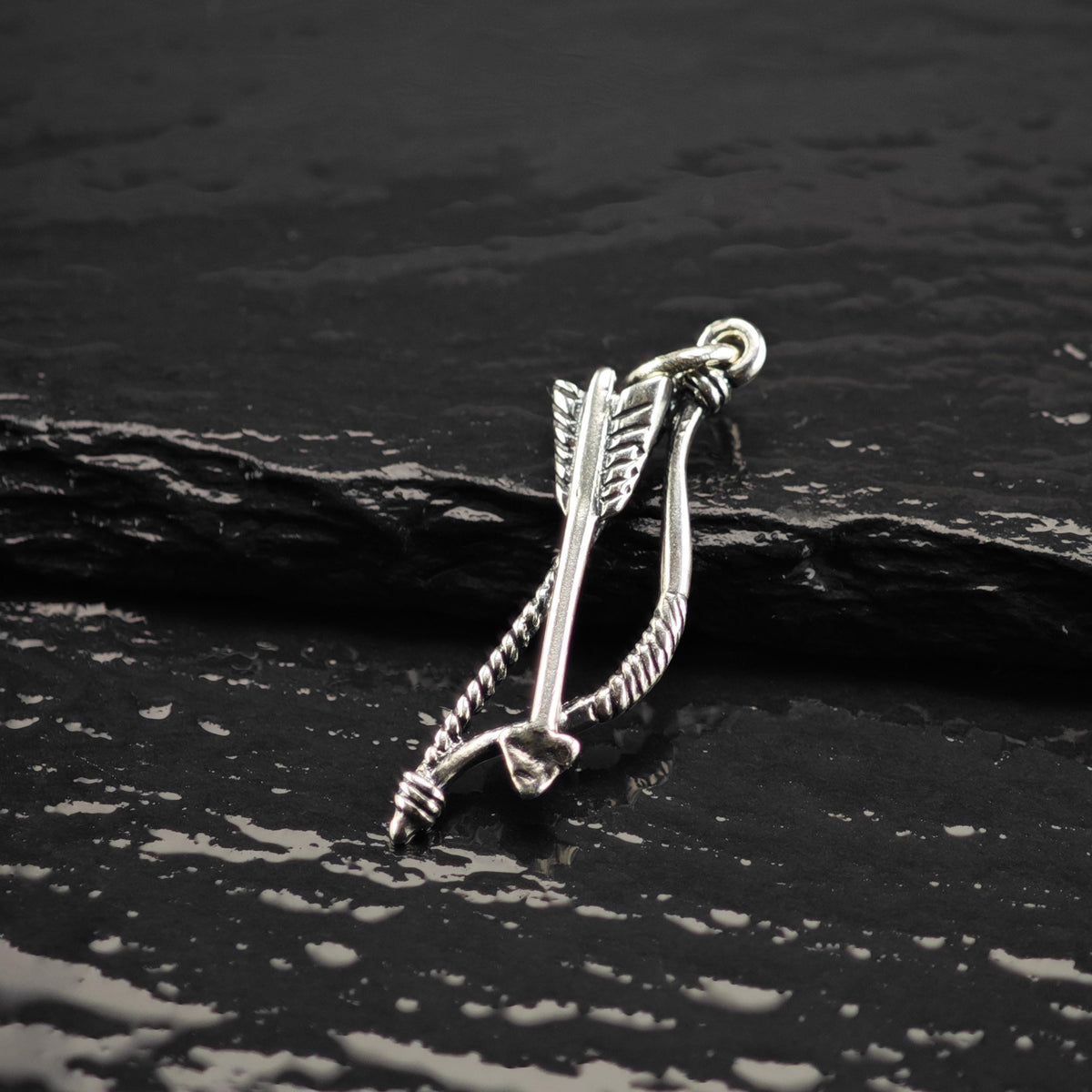 Vintage James Avery Sterling Silver Bow and Arrow Charm P3173