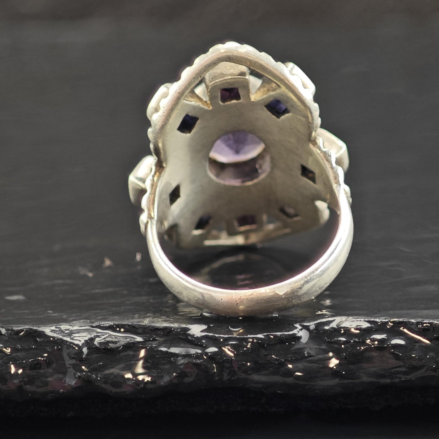 Nicky Butler Gemstone Sterling Silver Ring Sz 6 R6583