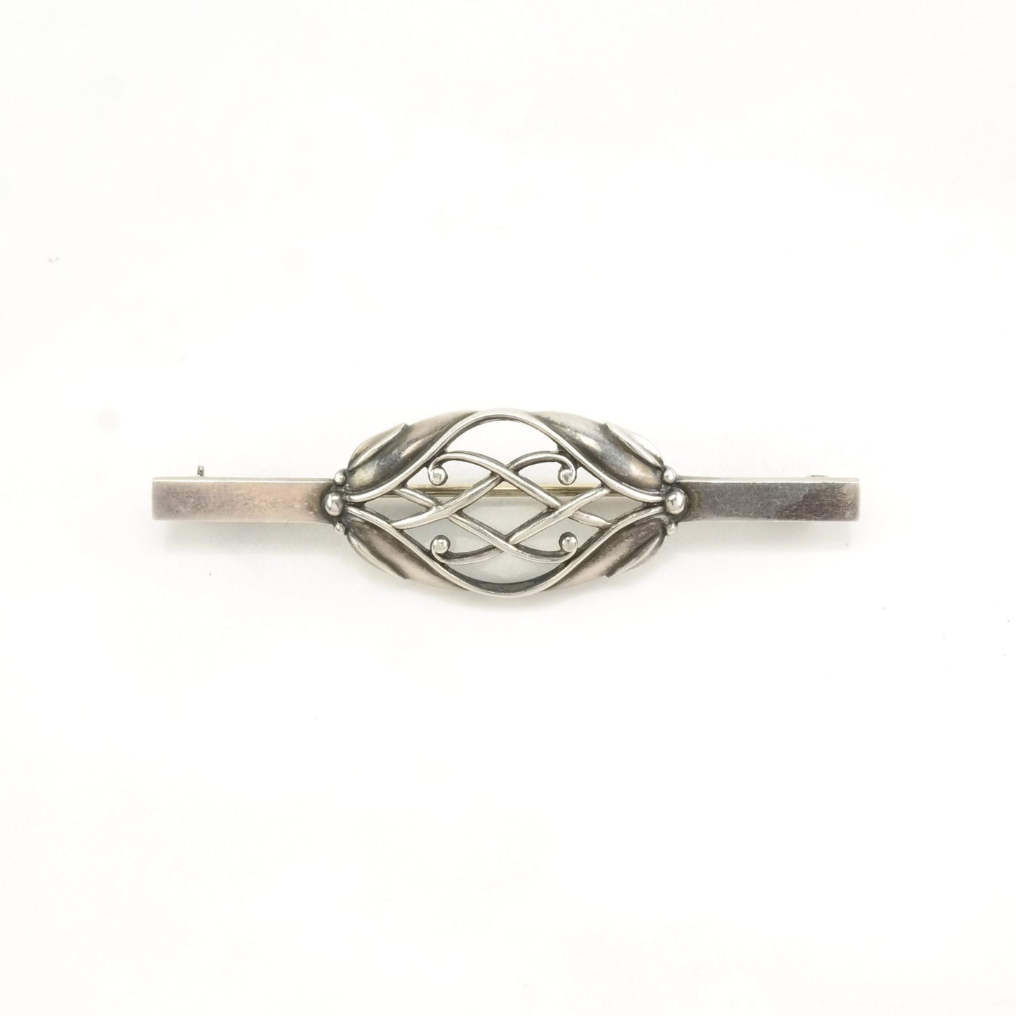 Vintage Georg Jensen Sterling Silver Brooch 288B Floral