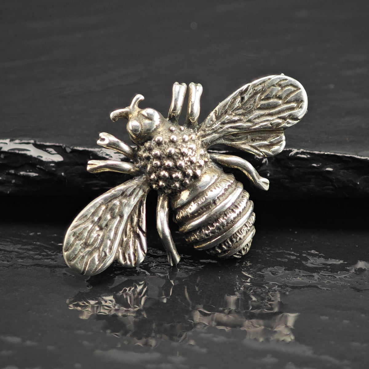 Bee Sterling Silver Brooch B2252
