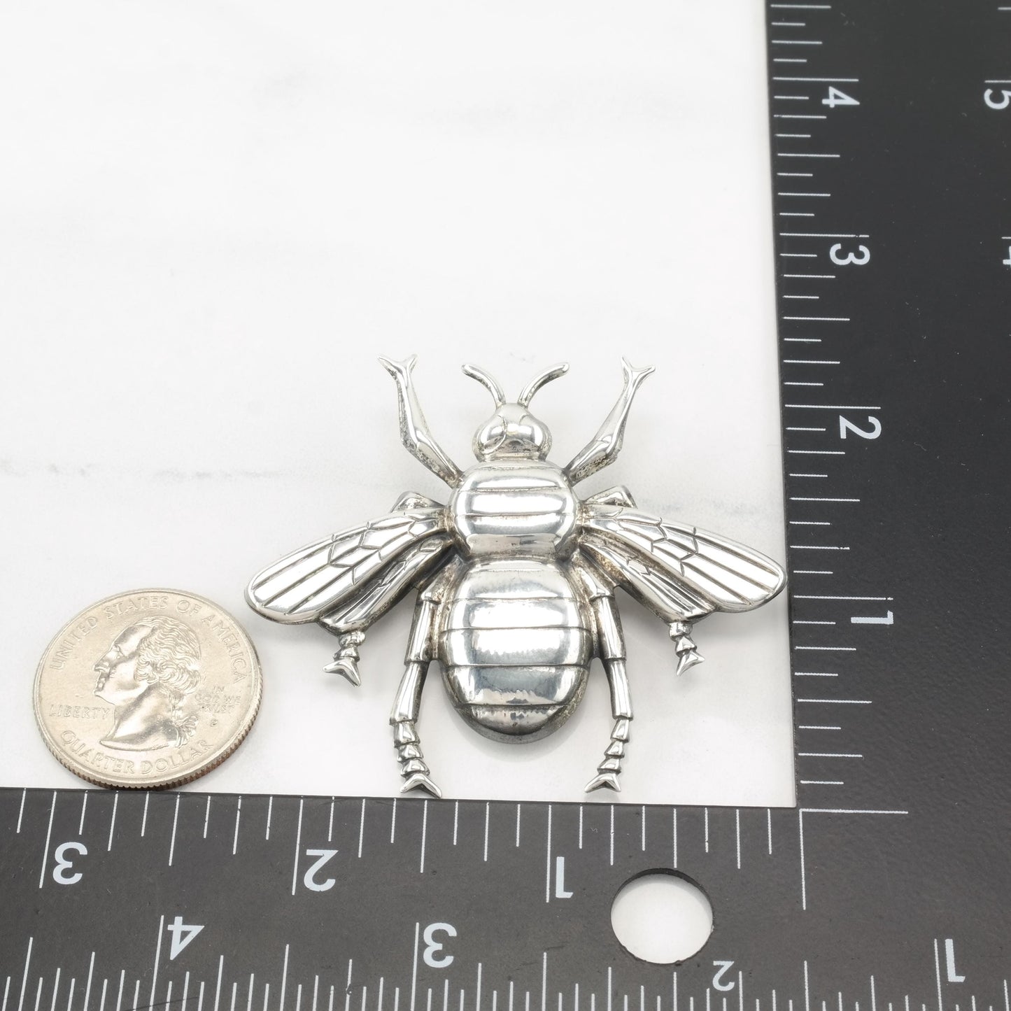 Danecraft Bee, Insect Sterling Silver Brooch