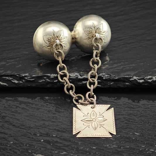 Vintage Oxo Norway Sterling Silver Brooch