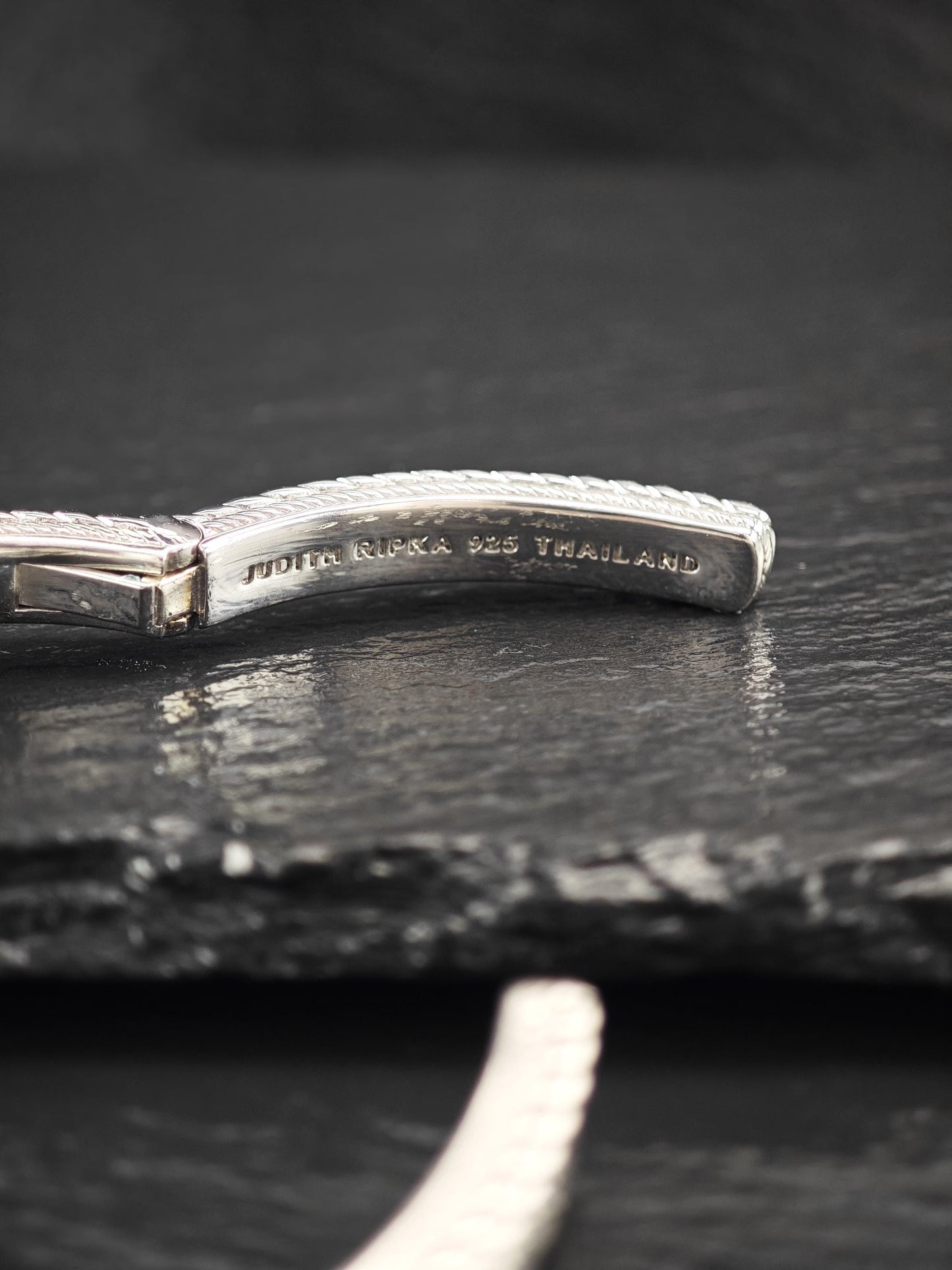 Judith Ripka, Cuff Bracelet Sterling Silver