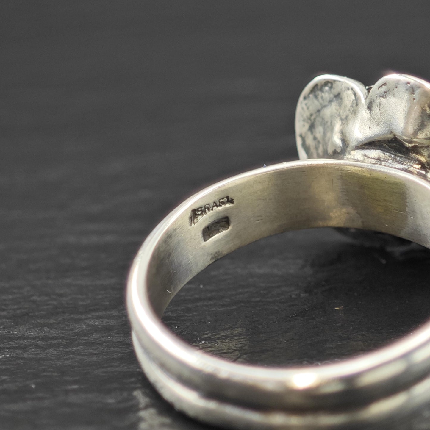 Flower Ring Sterling Silver Silpada Size 8 1/4 R6025