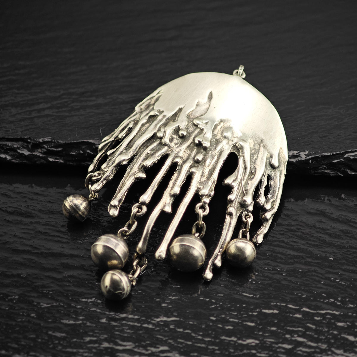 Pentti Sarpaneva Finland Modernist Sterling Silver Pendant P3128