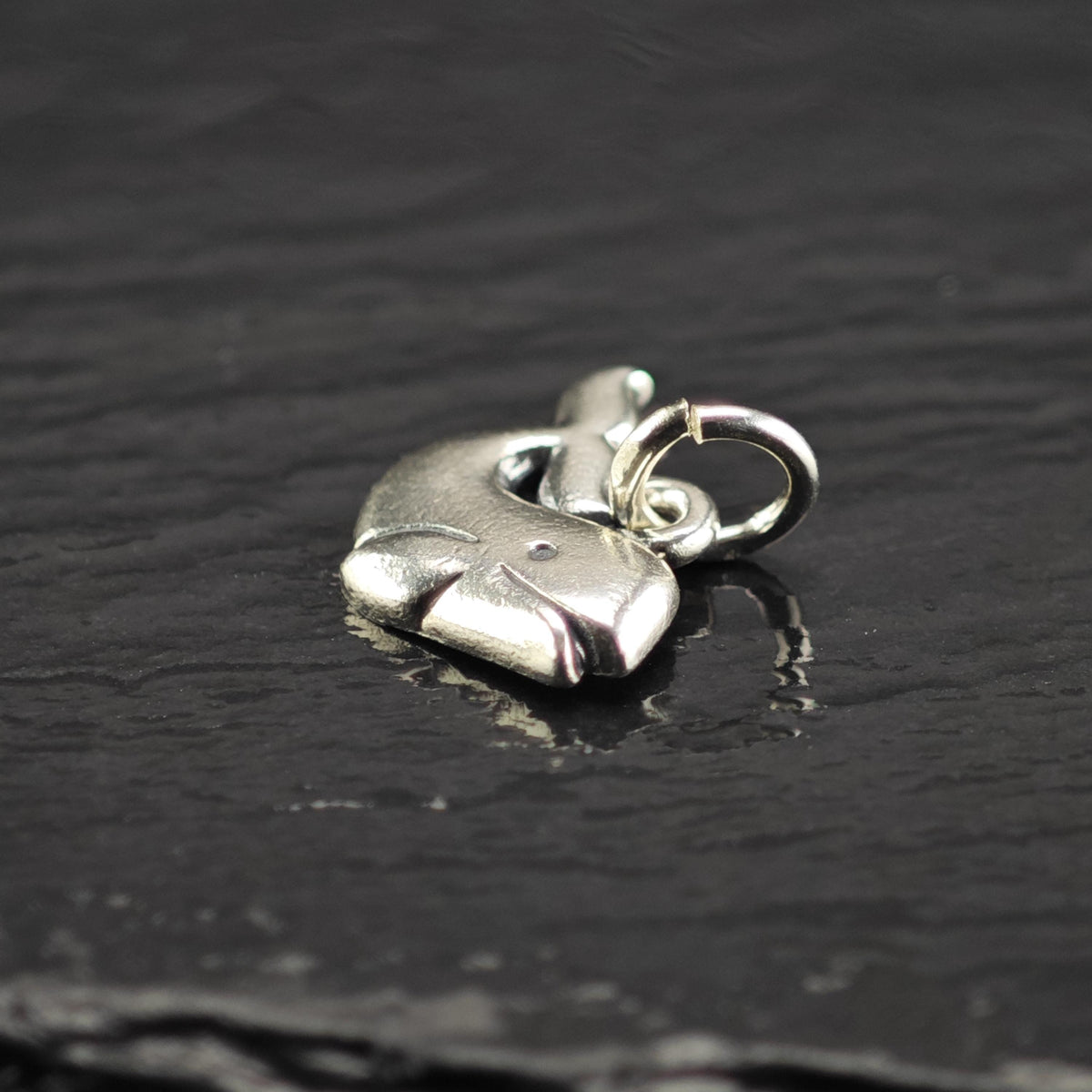 Vintage James Avery Sterling Silver Whale Charm P3178