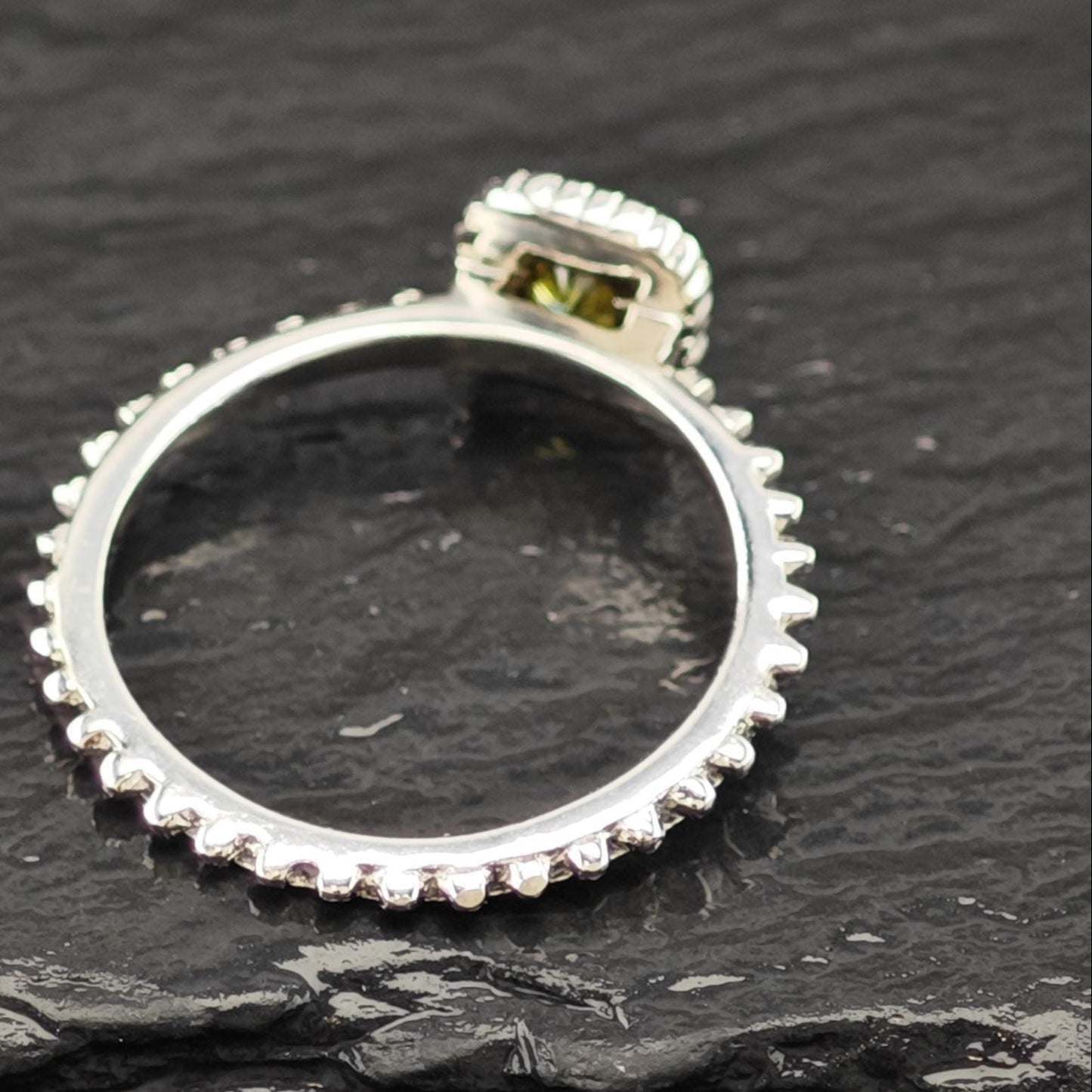 ESPO Sterling Silver Ring Size 7 Elegant Style R6192