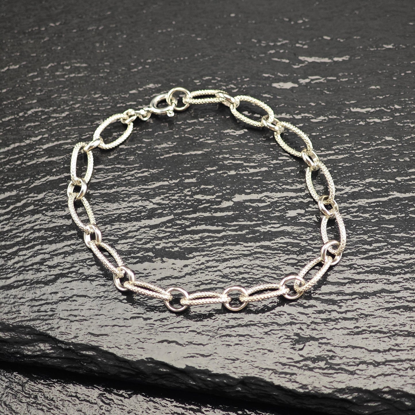 Vintage European 835 Silver Bracelet