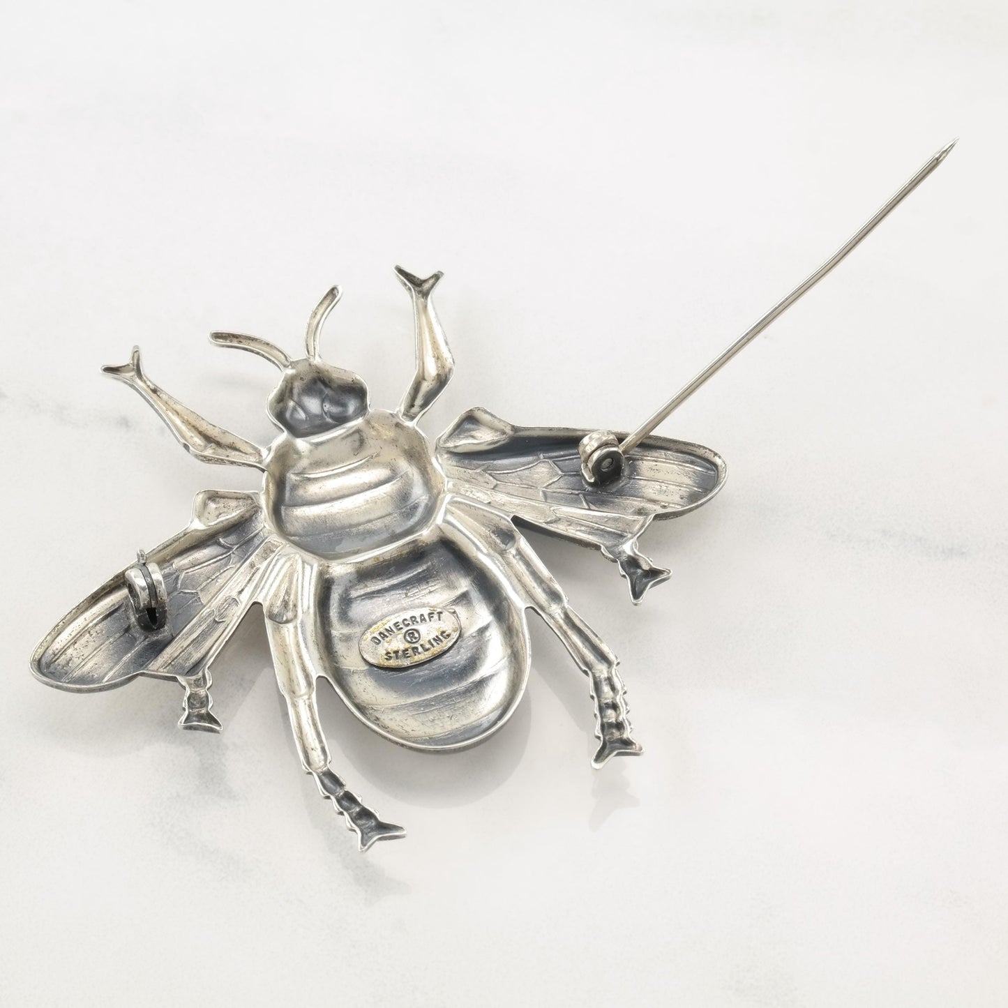 Danecraft Bee, Insect Sterling Silver Brooch