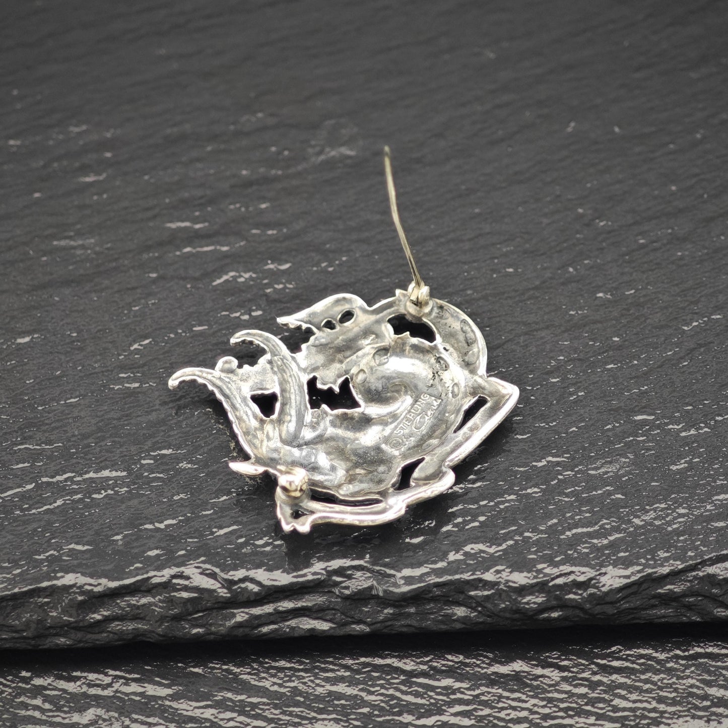 Cini Sterling Silver Brooch Capricorn Zodiac B2133
