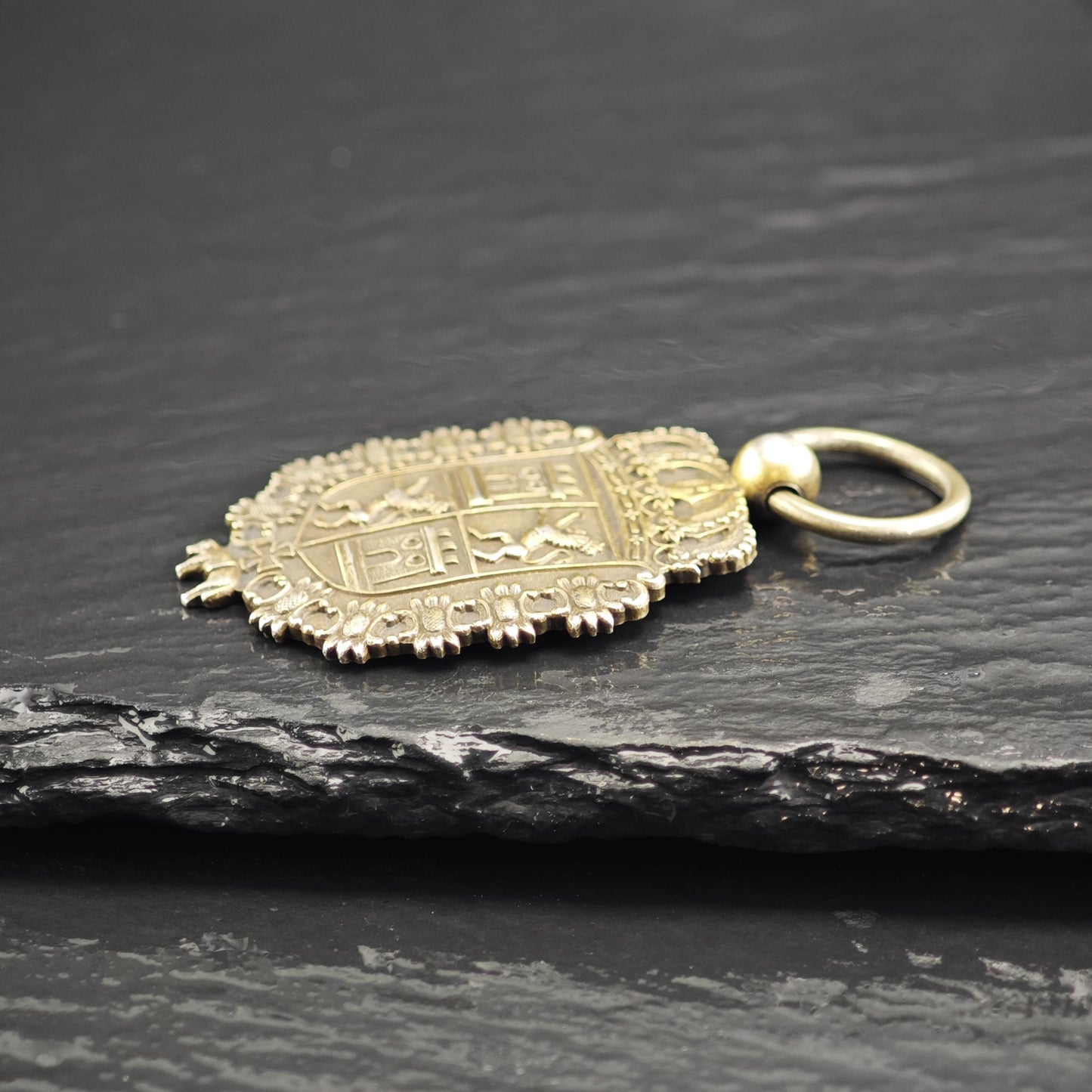 Antique Greenleaf & Crosby Co. Sterling Silver Fob P3066