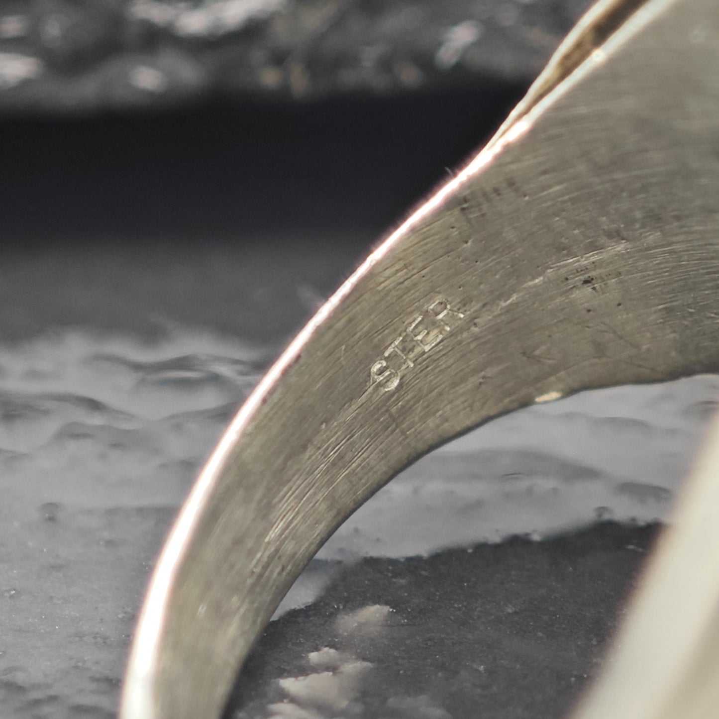 Native American Turquoise, Coral Ring Sterling Silver Size 9 3/4