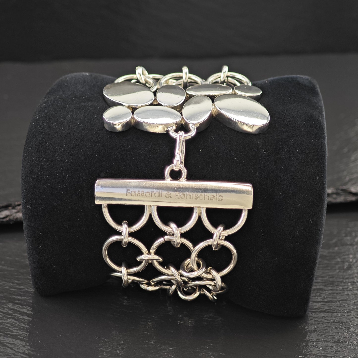 Fassardi & Rohrscheib Bracelet Sterling Silver Size 6 1/2"