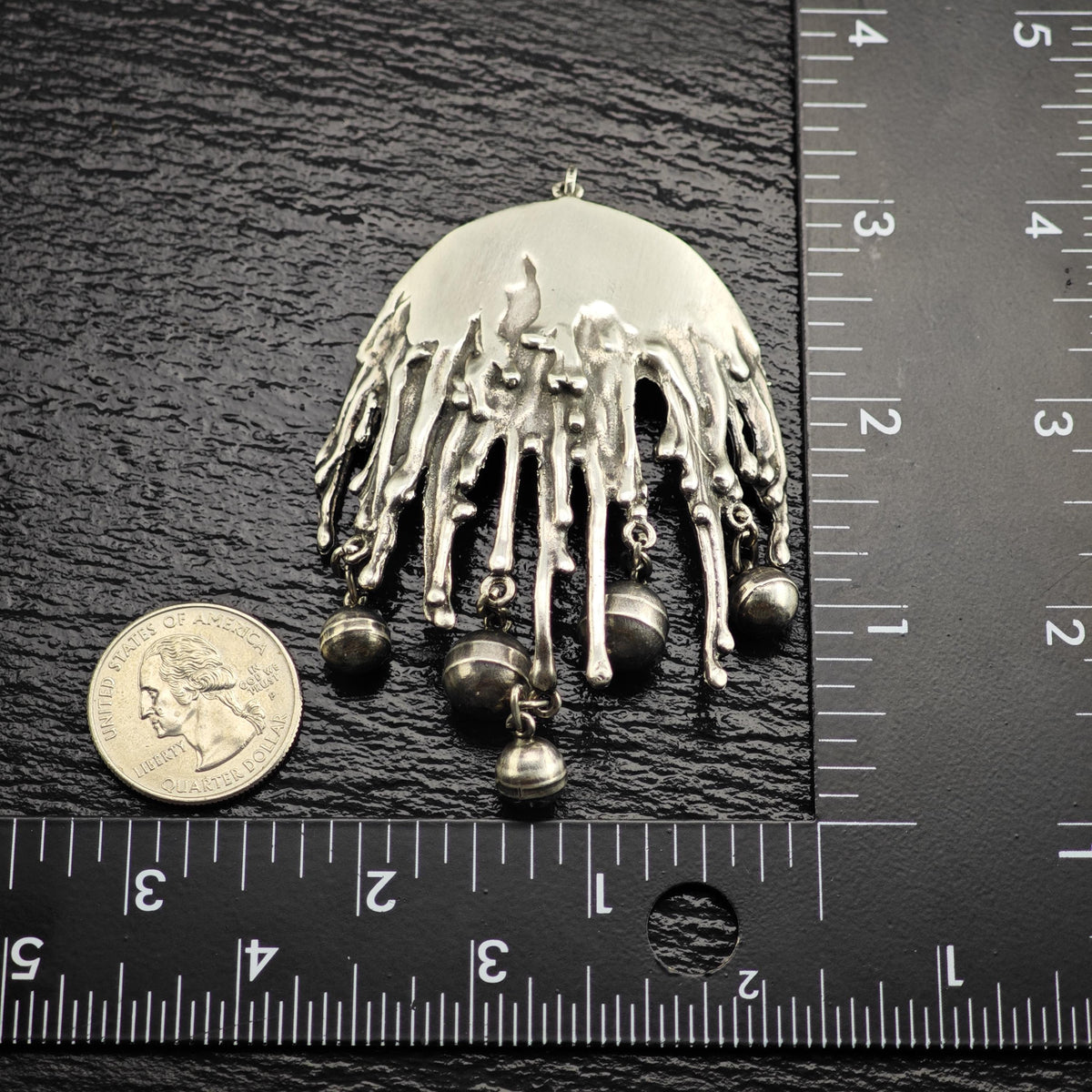 Pentti Sarpaneva Finland Modernist Sterling Silver Pendant P3128